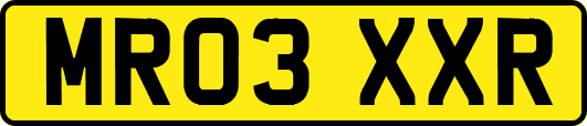 MR03XXR