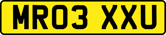MR03XXU