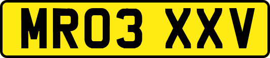 MR03XXV