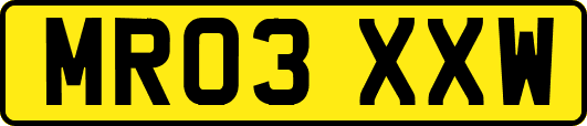 MR03XXW