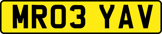 MR03YAV