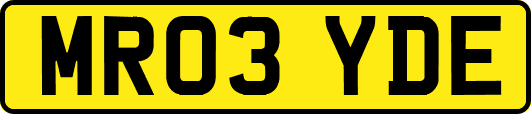 MR03YDE