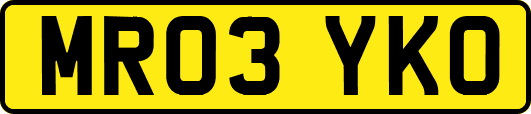 MR03YKO