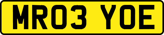 MR03YOE