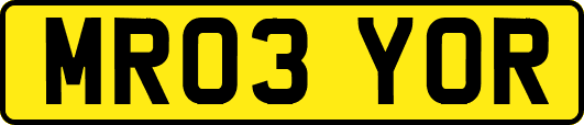 MR03YOR