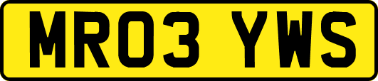 MR03YWS