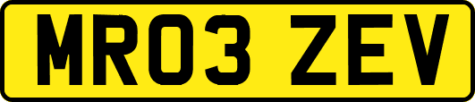 MR03ZEV