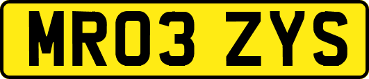 MR03ZYS