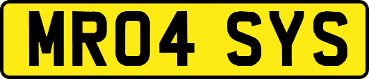 MR04SYS