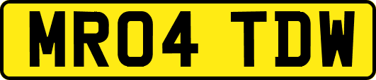 MR04TDW