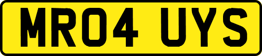MR04UYS