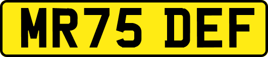 MR75DEF
