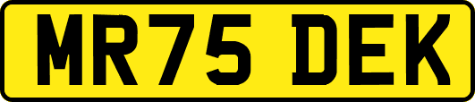 MR75DEK
