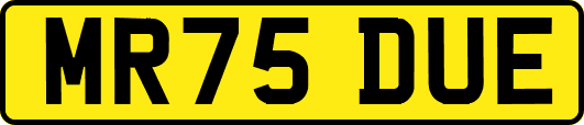 MR75DUE