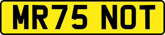 MR75NOT
