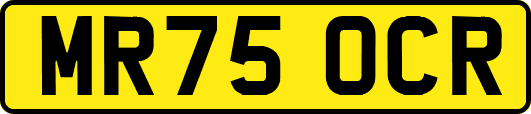 MR75OCR
