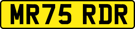 MR75RDR