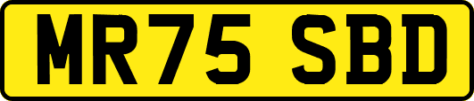 MR75SBD