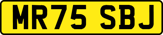 MR75SBJ