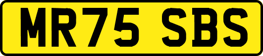 MR75SBS