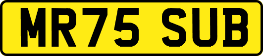 MR75SUB