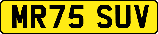MR75SUV