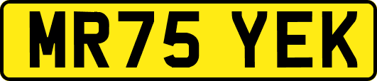 MR75YEK