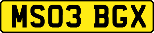 MS03BGX
