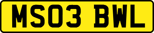 MS03BWL