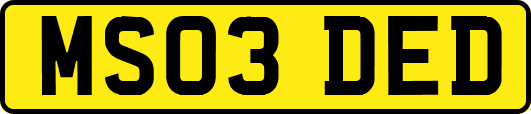 MS03DED