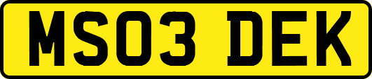 MS03DEK