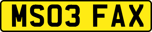 MS03FAX