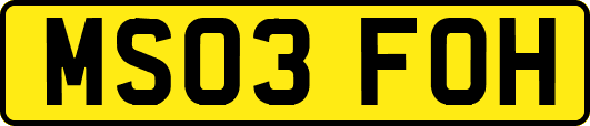 MS03FOH