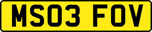 MS03FOV
