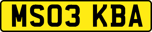 MS03KBA