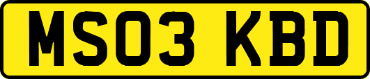 MS03KBD