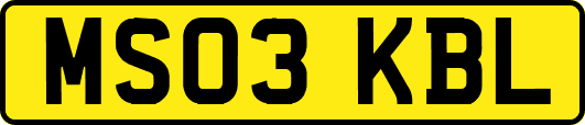 MS03KBL