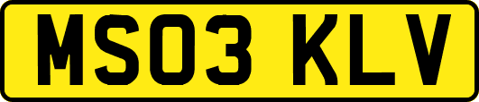MS03KLV