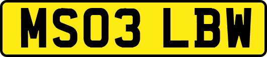 MS03LBW
