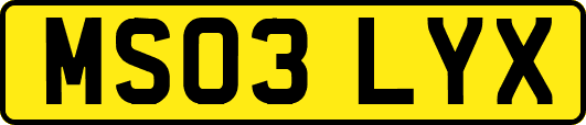 MS03LYX