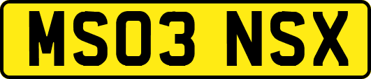 MS03NSX