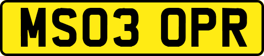 MS03OPR