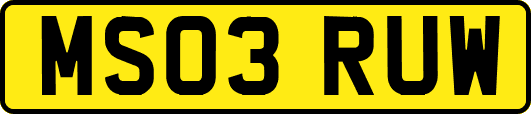 MS03RUW