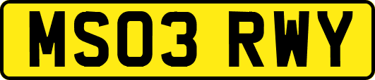 MS03RWY