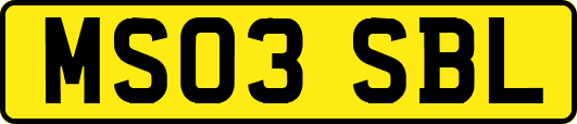 MS03SBL