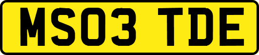 MS03TDE