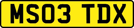 MS03TDX