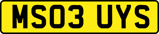 MS03UYS