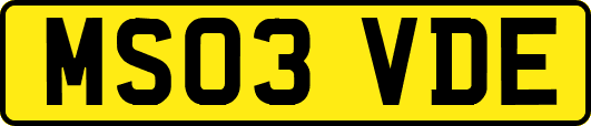 MS03VDE