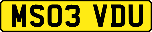 MS03VDU